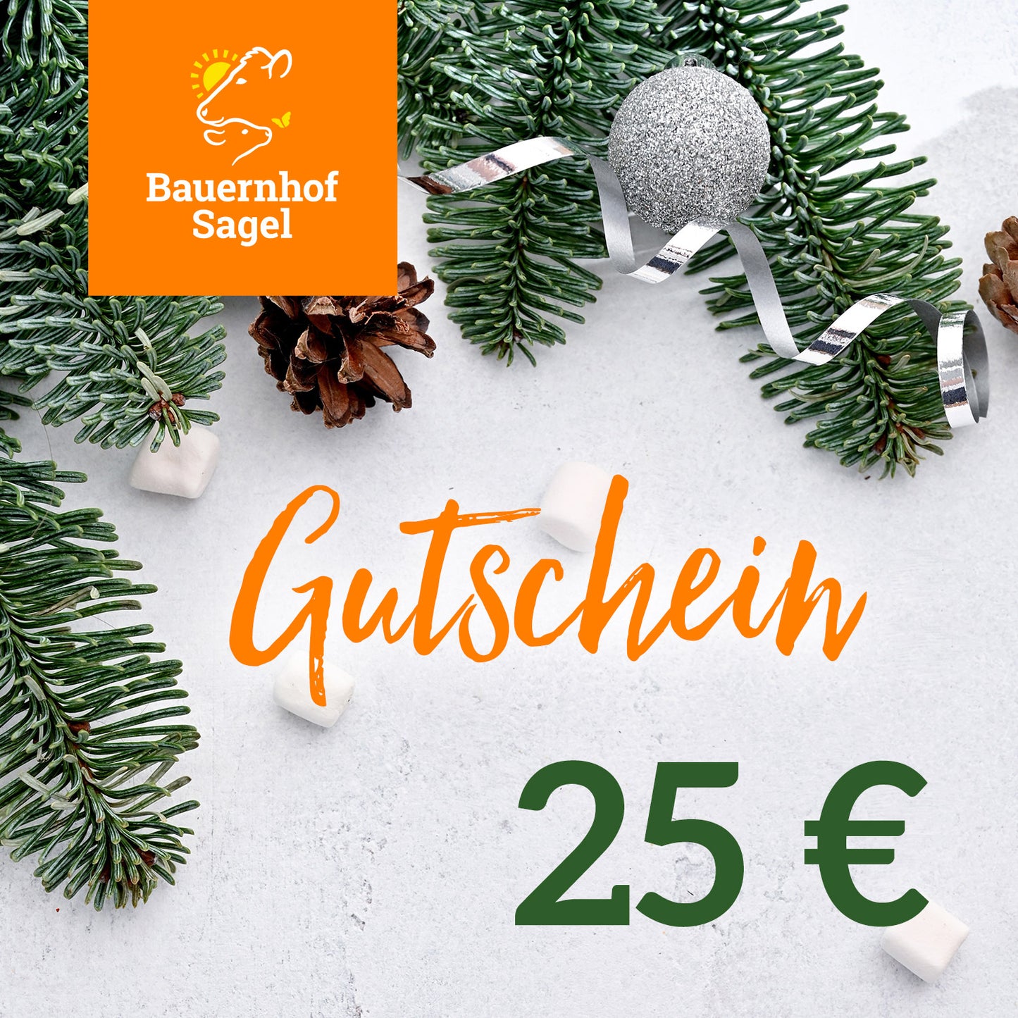 ONLINE-Geschenkgutschein 25€ / 50€ / 100€