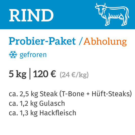 Rind-Probier-Paket / Abholung am 05.+06.09.2025