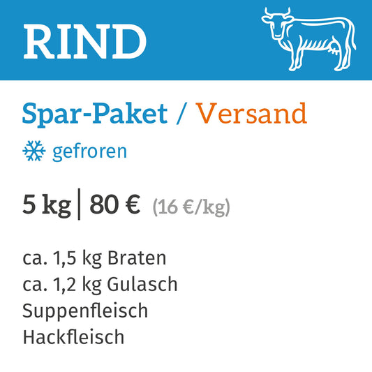 Rind-Spar-Paket / Zustellung am 15.05.2024