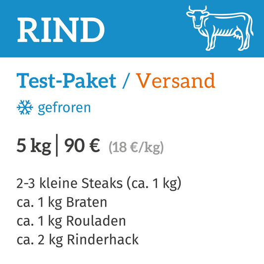 Rinder-Test-Paket / Zustellung am 19.06.2024