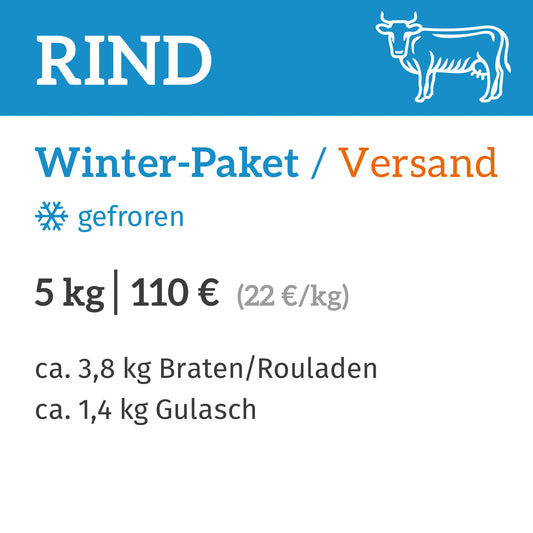 Rind-Winter-Paket / Zustellung am 15.05.2024