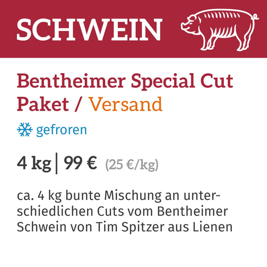 Bentheimer Special Cut Paket / Zustellung am 15.05.2024